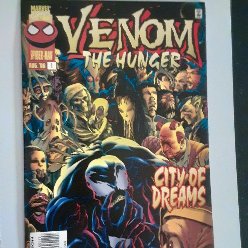 VENOM THE HUNGER #1 WRITTEN BY LEN KAMINSKI, ART BY  TED HALSTED AND SCOTTKOBISH